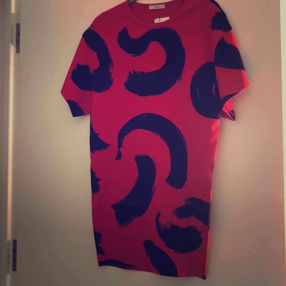 NWT Celine Graffiti Print Dress Small